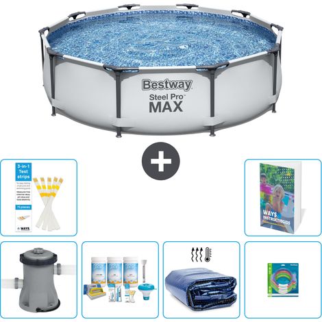 Bestway Steel Pro MAX Rund - 305x76 cm - 7-teilig S282