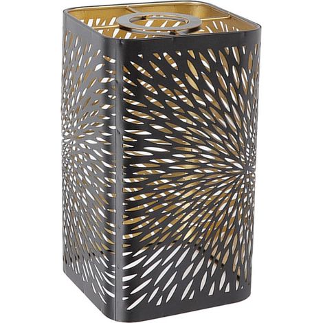 Abat-jour en fer forgé, Design creux, Table détachable de Style moderne pour support E27 E26 (1/5)