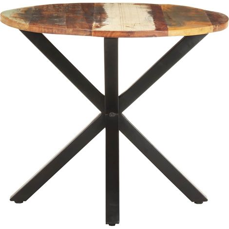 Maison Exclusive - Tavolino di Servizio 68x68x56 cm in Legno Massello di Recupero (1/5)