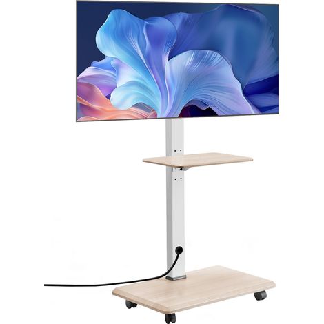 Supporto TV con Rotelle per Schermo da 812,8-1778 mm Carico max. (1/5)