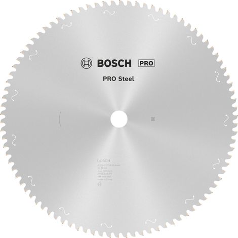 Bosch PRO Steel Sägeblatt Kreissägeblatt für Kreissägen, Netz- / kabelgebunden, 355 x 2,2 x 25,4 mm, T90