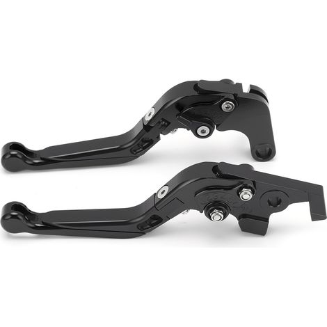 Brems- und Kupplungshebelgriffe aus Aluminiumlegierung für Motorräder, Austauschset kompatibel mit Tenere 700 2019-2021, robuste ergonomische Bedienelemente. (1/5)