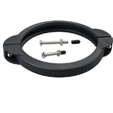 Collier de serrage de piscine de rechange 80110-2 avec vis, compatible avec les pompes à filtre à sable Intex de 12 et 14 pouces (débit : 2 100 et 2 800 gal/h) pour piscines hors sol-DOU