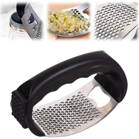 Presse Ail - Nouveau - Inox - Multifonction - Facile à Nettoyer - Durable (1/4)