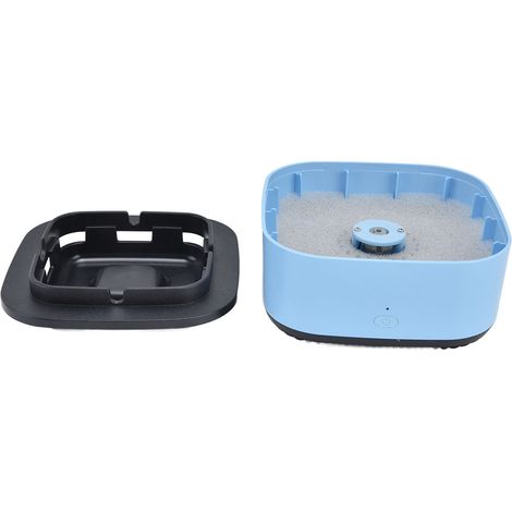 Cendrier Purificateur d'Air Sans Fumée à Ions Négatifs, Alimenté par Batterie pour Maison Bureau Voiture - Bleu (1/5)