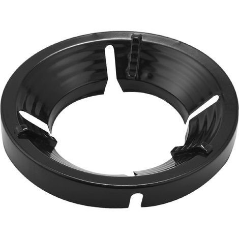 Housse de protection pour cuisinière à gaz, pare-brise, anneau de wok, antidérapante, en fer inoxydable. (1/4)