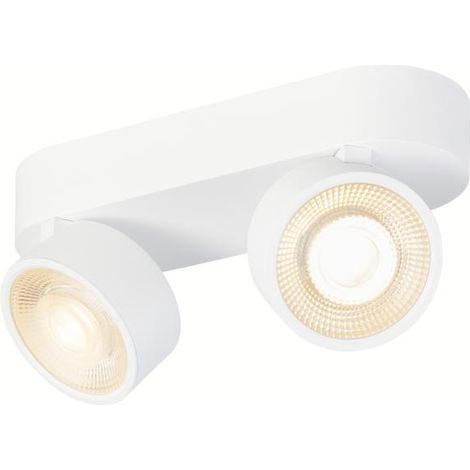 Plafonnier et applique KALU 2.0 intérieur double blanc 19W 2700K PHASE - SLV - 1010266
