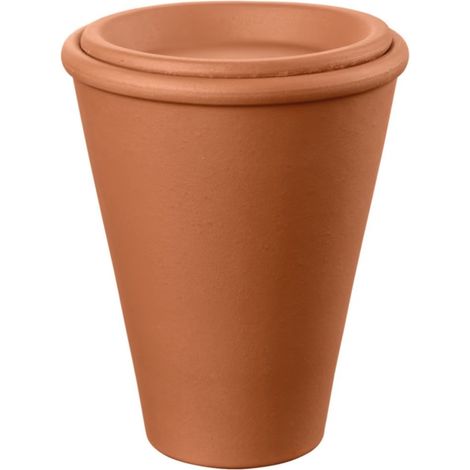 Vaso in terracotta colore terracotta per irrigazione Aquado ø12cm rosso - Deroma