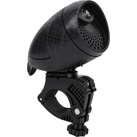 Klaxon électrique pour vélo avec lumière, puissance sonore de 80 à 108 dB, antivol, étanche IP65, à installer soi-même, avec télécommande pour guidon et télécommande. (1/5)