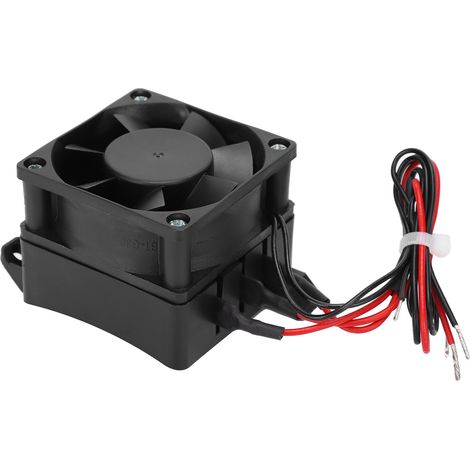 Chauffage céramique PTC 220V 300W avec ventilateur, thermostat réglable, radiateur électrique soufflant pour chauffage d'appoint (1/5)