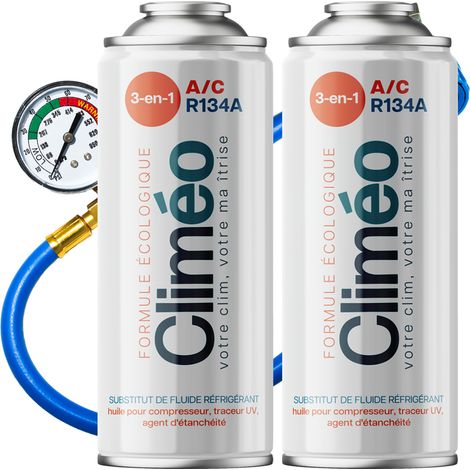 Climeo 3in1 2x Dose + Schlauch R134a