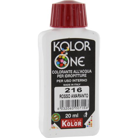 Colorante Kolor One Ml.20 N.216 Rosso Amaran. - 12 Pz (1/2)