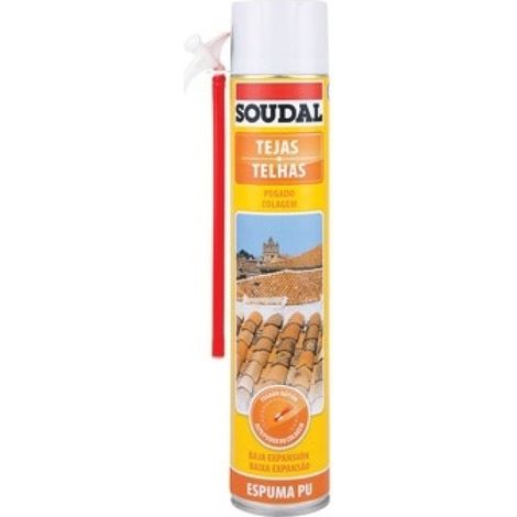 ESPUMA PARA TEJA CANULA GRIS 750ml SOUDAL (1/8)