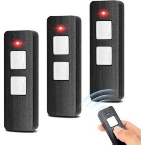 Télécommande Portail 868MHz SOMloq2 Compatible 4 Canaux Porte de Garage Lot de 3 (1/4)