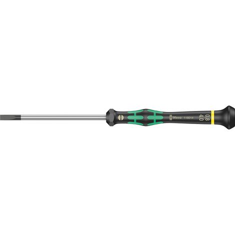 2035 Tournevis électronicien pour vis à fente, 0.80 x 4.0 x 80 mm (1/2)