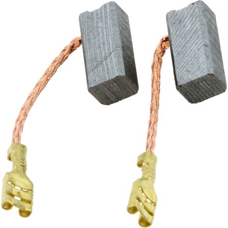 Balais de charbon pour Spit Marteau 327 – Dimensions 7x8x17mm – Remplacement 1.617.014.131 – Installation rapide avec ressort et câble (1/2)