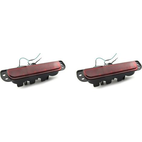 Dos luces de freno elevadas y una tercera luz de freno trasera (modelo 2005-2015) son compatibles con la camioneta Triton L200 KB4T KA4T. (8334A059)