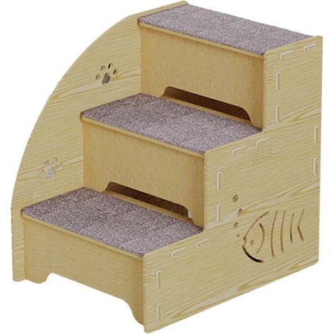 Échelle pour animaux, échelle pour lit de chat et chien âgé, échelle pour canapé, marchepied pour chien (1/5)