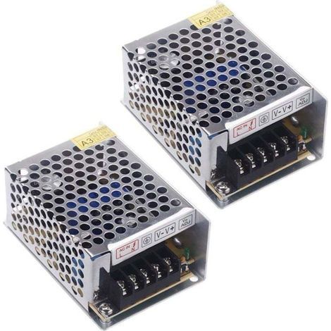 2X AC 100V - 240V to DC 5V 5A 25W Voltage Converter Switches Power Supply Part for Guided (1/4)