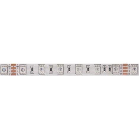 Velleman LED-Streifen, flexibel, selbstklebend, IP61, 300 LEDs, 5 m, 24 V, RGB (1/5)