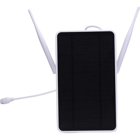 Routeur Moderne Solaire WiFi Extérieur 4G Routeur de Modem IP66 Proof, Réseau Stable en Endurance Longue pour Portables, Caméra IP, Matériau ABS (Version de l'UE) (1/5)