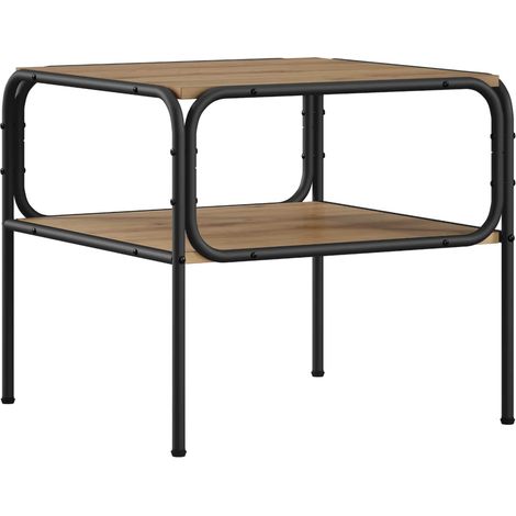 Mesa lateral Roble artisan 100 x 50 x 46 cm vidaXL (1/5)