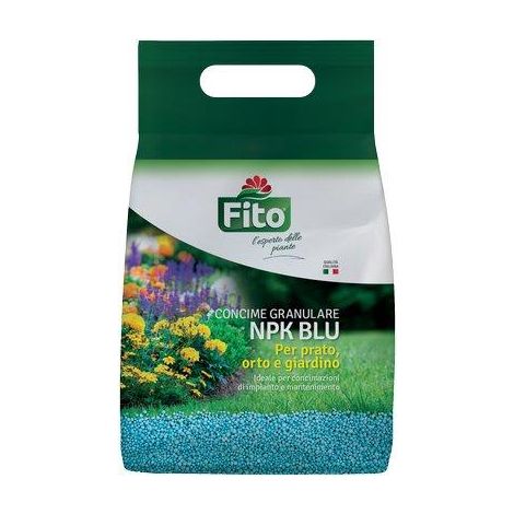 CONCIME GRANULARE NPK BLU FITO - KG 5- 4 pezzi