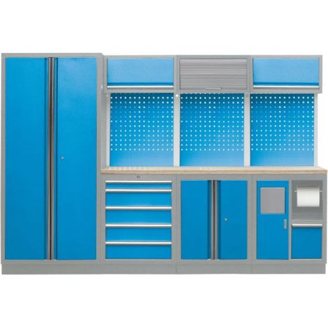 Combinación modular MWCOMB3 Azul / Gris