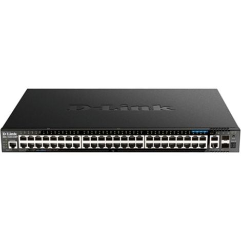 Switch D-Link DGS-1520-52MP 44xGE 4 x 2.5GBase-T PoE 2 x 10GBase-T 2 x 10G SFP+ (1/5)
