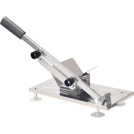 Trancheuse manuelle en acier inoxydable pour viande congelée, bœuf, mouton et légumes (1/5)
