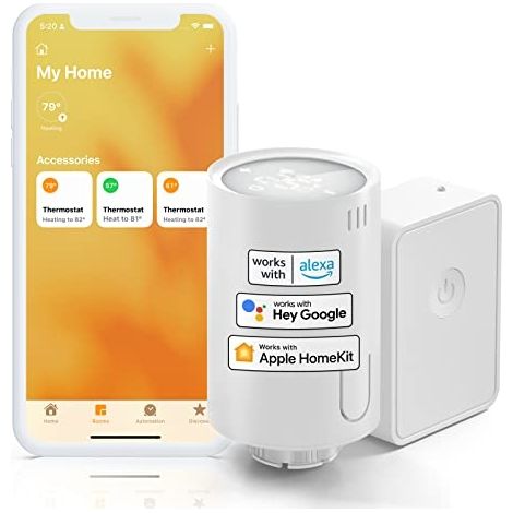 Meross MTS150HHK thermostat blanc pour chauffage intelligent (1/5)