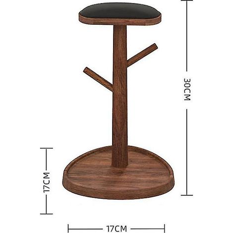 Station de base en bois avec support VR pour casque Pico 4/3/Quest 2 et manettes, rangements stables. (1/5)
