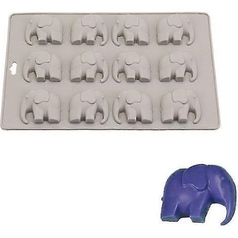 12-Loch-Elefantenform-Mousseform (1/2)