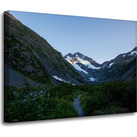 Leinwanddruck Natur Berglandschaft 70x50 cm