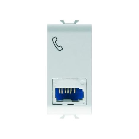 CONNECTEUR TELEPHONIQUE STD ANGL. BL GEWISS GW10406