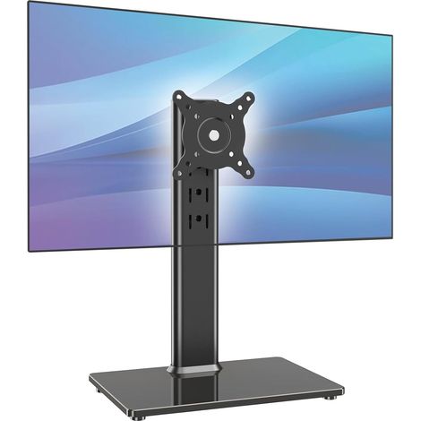Support de bureau sur pied pour écran de 13" à 32" avec pivot, hauteur réglable, rotation, peut contenir un (1) écran jusqu'à 35 kg AX05TB01 (1/5)