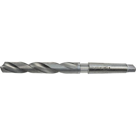 STIER Spiralbohrer Metallbohrer, DIN 345-N HSS-R, Morsekegel MK2, 23 mm (1/4)