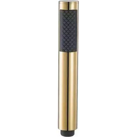Water-saving shower head in 304 stainless steel, high-pressure hand shower, gold (1/5)
