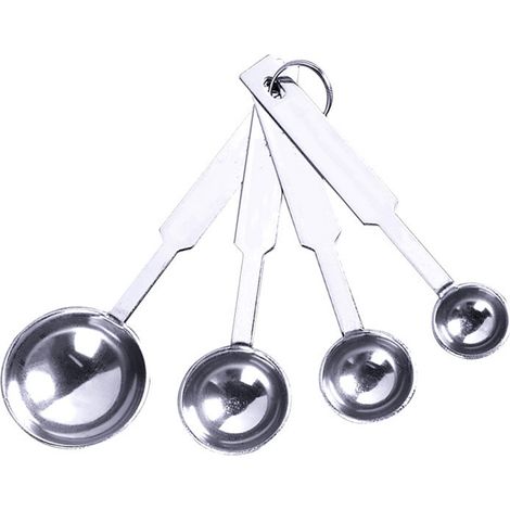 1 ensemble cuillère à mesurer, balance intégrée, acier inoxydable, conception clipsable, cuisine et pâtisserie (1/5)