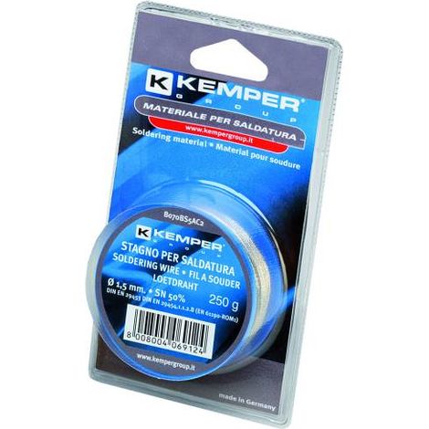 Bobine d'étain 1.5mm 250g - Kemper - B070BS5AC2 (1/2)