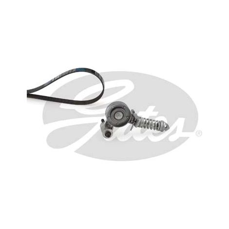Jeu de courroies trapézoïdales à nervures Gates K015PK1398 CHEVROLET