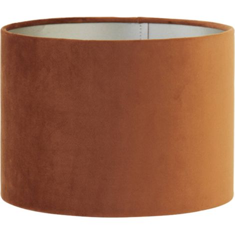 Light & Living - lampenschirm - Velours - oranje - textil - Ø