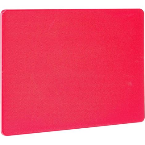 Planche de cuisine HACCP pour viande crue GN 1/1 530 x 325 mm - rouge