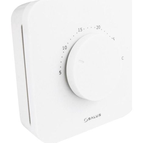 Termostato Salus htr230 modulación PWM conmutación silenciosa