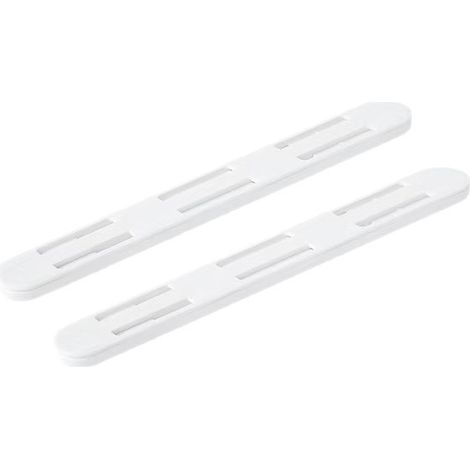 2 Pièces : Glissières auto-adhésives, glissières de tiroir à installation facile, glissières multifonction pour rangement, adaptées à la maison et à la cuisine (1/5)