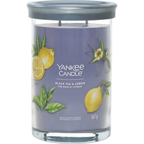 GRANDE BOUGIE GOBELET THÉ NOIR & CITRON (1/2)