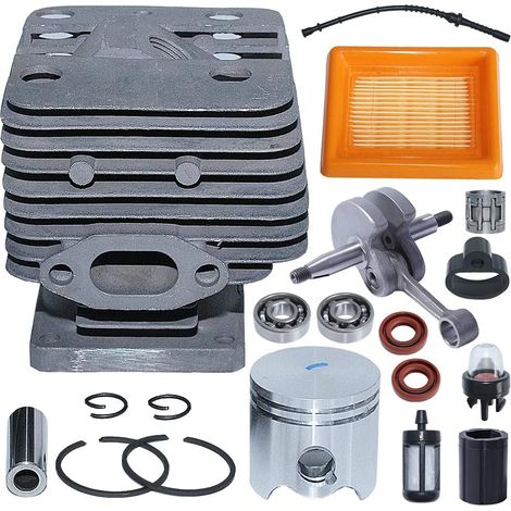 Kit de filtre à air et à carburant pour piston de vilebrequin de cylindre 35 mm pour taille-haie Stihl FS120 FS200 FS250 4134 020 1213 (1/5)