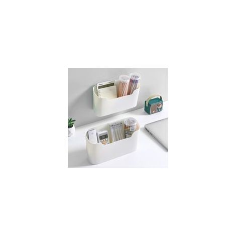 Scatola portaoggetti per ante di mobili da cucina con ripiano a parete, organizer in plastica per cucina, bagno, frigorifero e piccoli oggetti. (1/5)