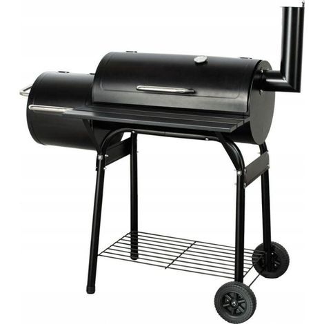 Aster MGrill MG507 barbecue a carbone nero con affumicatore