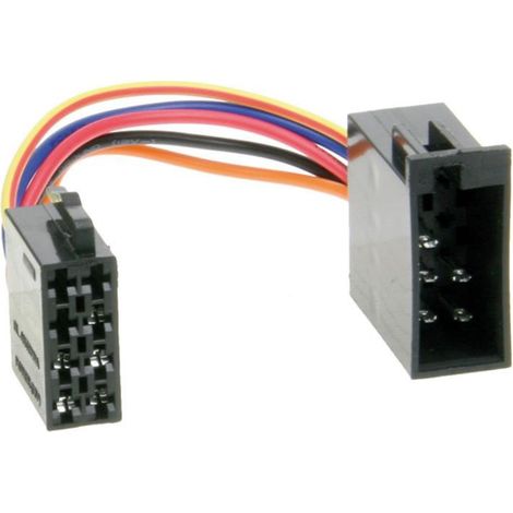 Fiche ISO autoradio Adaptateur universel prise ISO